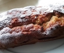 Variation von Saftiger Apfel-Marzipan-Kuchen