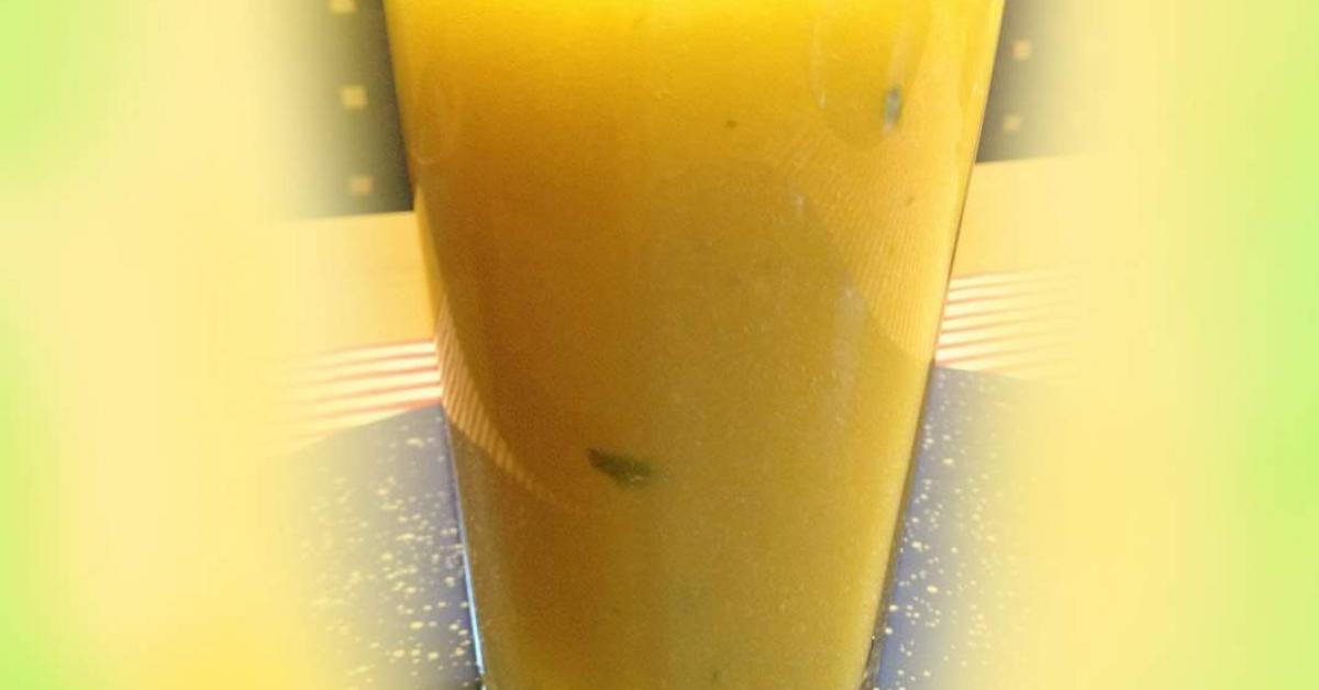 Exotischer Mai-Smoothie mit Waldmeister von oskaline. Ein Thermomix ...