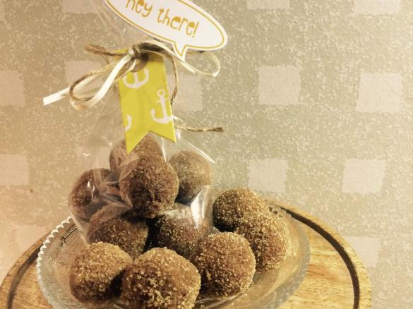 dunkle Eierlikör Pralinen