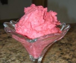 himmlisches Erdbeereis mit Stevia WW - geeignet