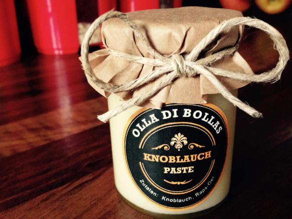 Knoblauch-Grundstock - Praktische Paste auf Vorrat