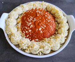 Pizzabrötchen mit Dip