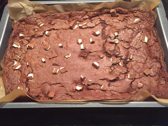 Brownies à la Kinderschokolade