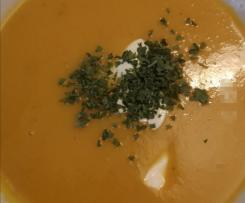 Karotten-Kartoffelsuppe