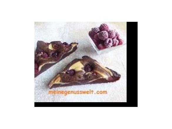 Himbeer Cheescake-Brownie