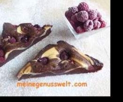 Himbeer Cheescake-Brownie