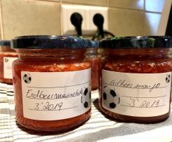 Marmelade mit Tiefkühlobst