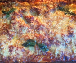 Nudelauflauf Bolognese