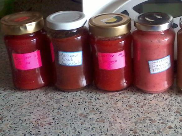 Erdbeer Mango Marmelde