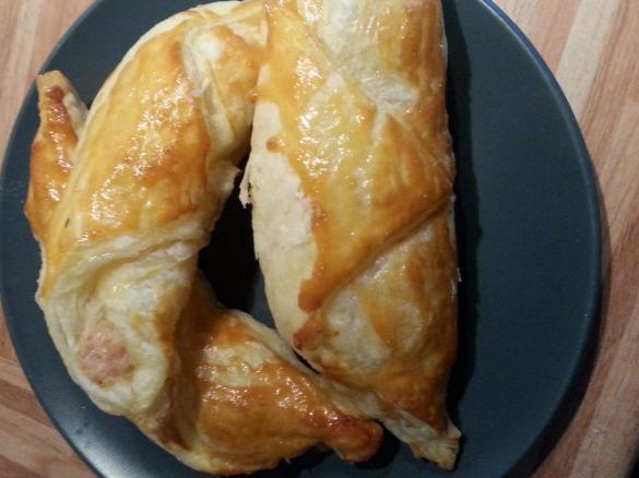 Schinken-Käse-Hörnchen