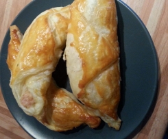 Schinken-Käse-Hörnchen