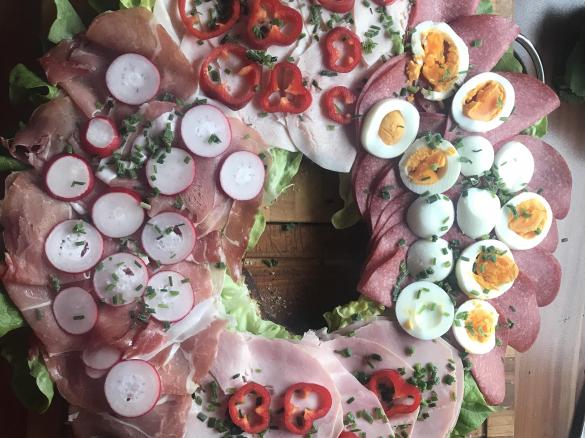 Partykranz Laugenkranz