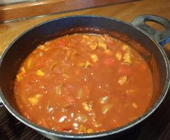 Paprikageschnetzeltes Zigeuner Art