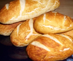 Laugenbaguettes-ganz fluffig