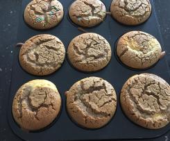 Glutenfreie fructosearme fluffige Muffins