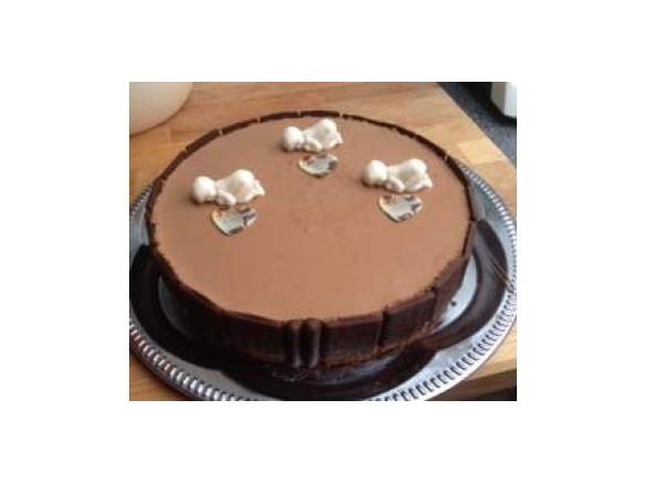 Schokoladen-Mousse-Torte-Eis