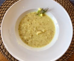Variation Grünkernsuppe
