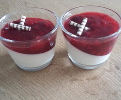 Panna Cotta mit Roter Grütze