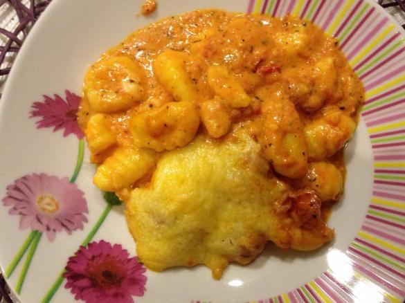 Gnocchi-Cabanossi-Auflauf