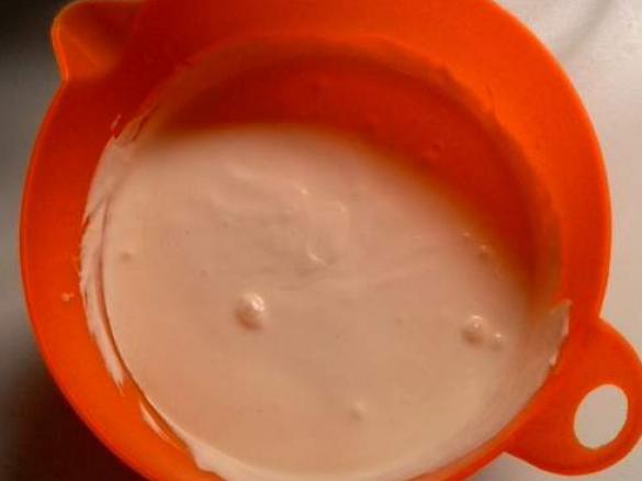 Weiße Mousse au Chocolat 