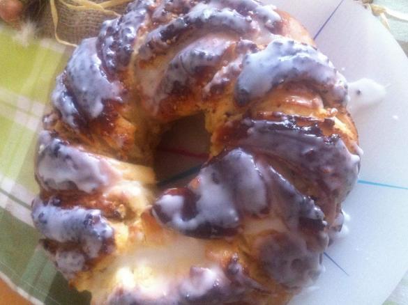 Marzipanzopf - Marzipankranz - Hefezopf - Hefekranz einfach und lecker