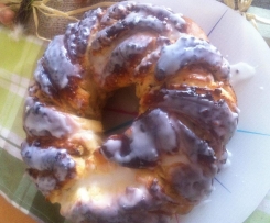 Marzipanzopf - Marzipankranz - Hefezopf - Hefekranz einfach und lecker