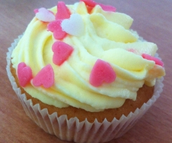 Limonaden-Cupcakes mit Schmandcreme