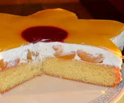 Punica Torte rückwärts