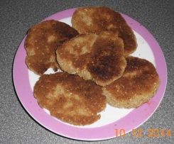Schnelle Schnitzel, vegan
