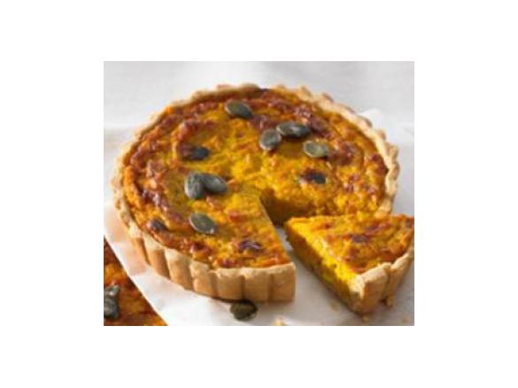 Kürbisquiche
