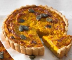 Kürbisquiche