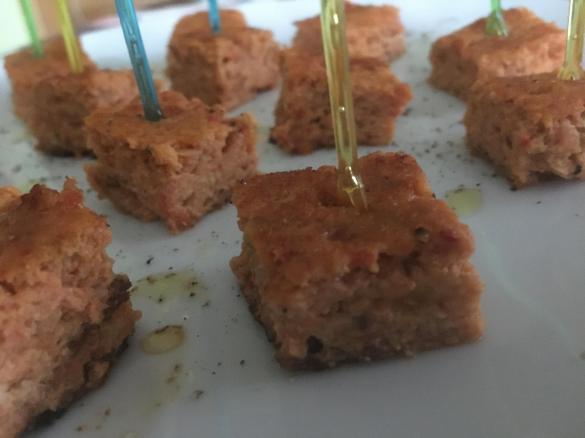 Kalte Mini Frittata mit Thunfisch