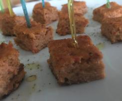 Kalte Mini Frittata mit Thunfisch