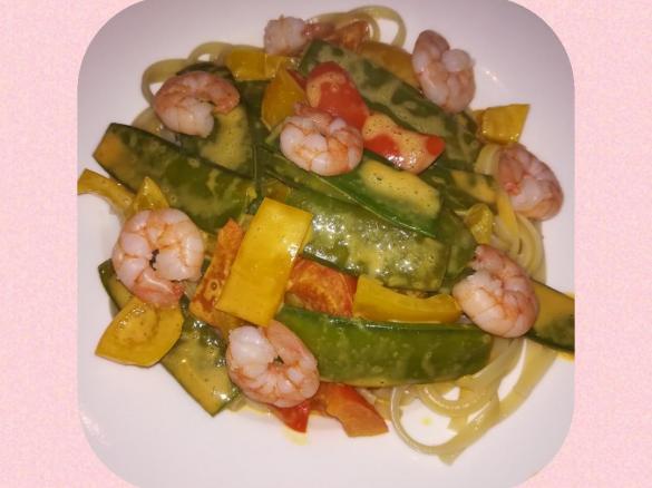 Garnelen Erdnuss Curry