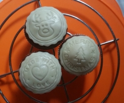 Weihnachtliche Muffins