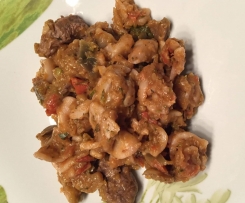 All in One - Maritimer Rinder-Nudeltopf mit Rotwein