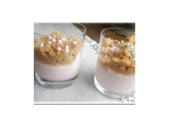 Vanille-Sand-Topping für Desserts