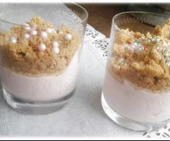 Vanille-Sand-Topping für Desserts