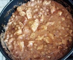 Hähnchen-Kichererbsen-Pfanne
