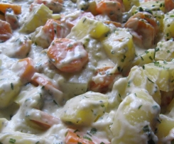 Möhren-Kartoffel-"Pfanne"