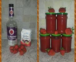 Erdbeere küsst Kokos