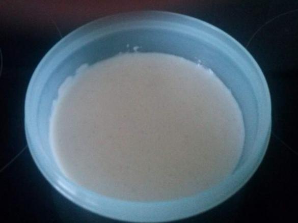 Variation von Griespudding