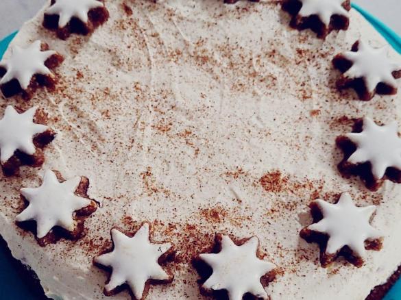 Zimtstern Torte