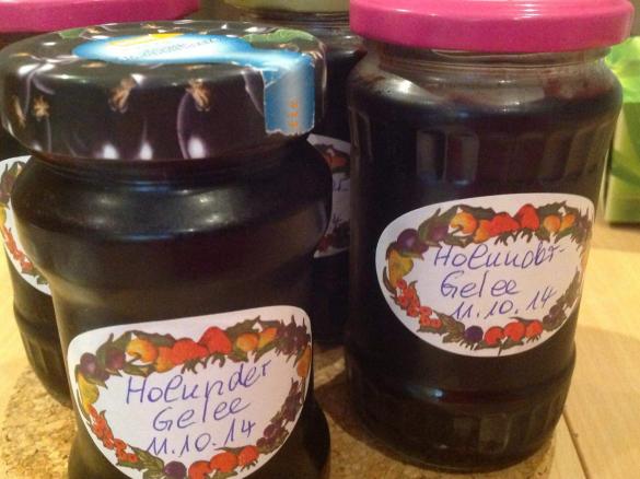 Holundermarmelade WW  tauglich