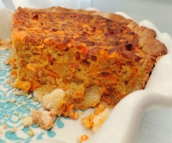 Kürbisquiche vegetarisch