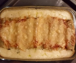 Cannelloni mit Mascarpone-Gorgonzola-Spinat Füllung