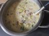 Käse- Lauch-Suppe mit Hackfleisch a`la Mama