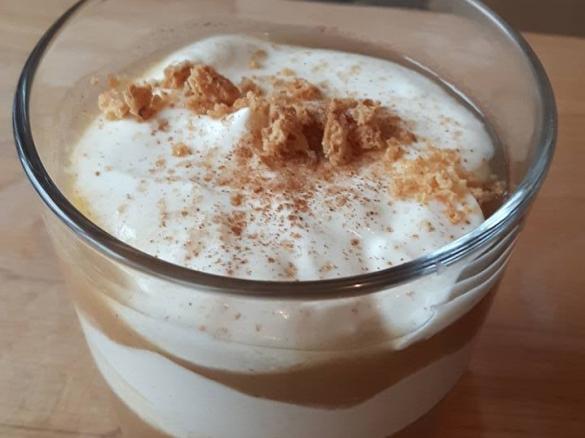 Apfel-Mascarpone-Creme