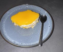 Pfirsich-Tiramisu mit Quark