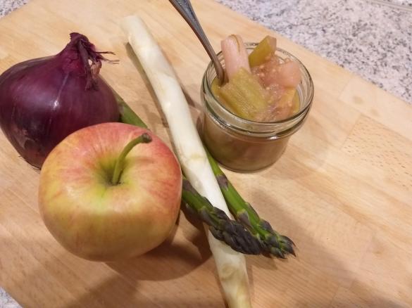 Apfel-Spargel-Chutney